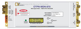 Model OTPN-MDN0870 CATV Mini-Node Receiver
